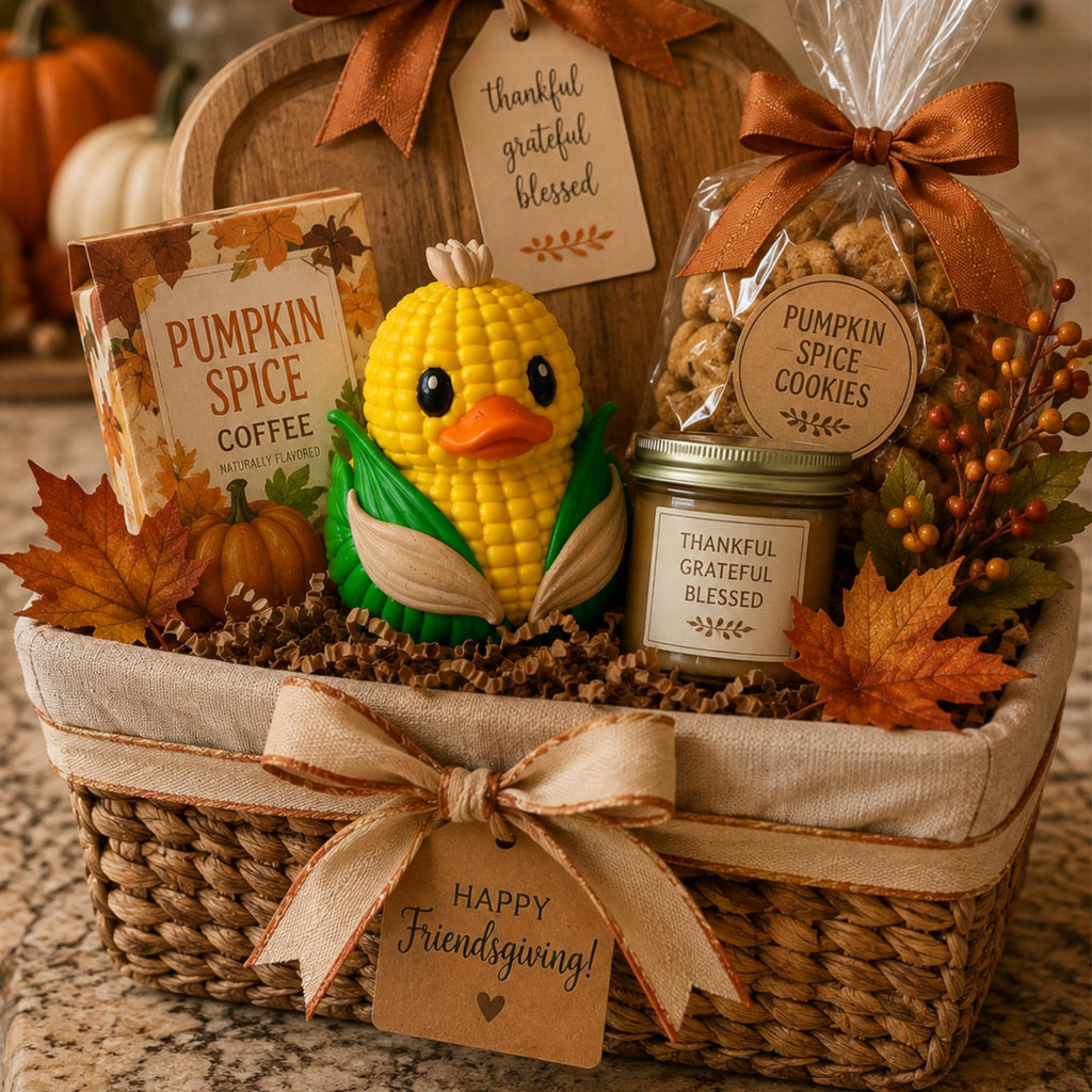 Ducking Corn Duck – Cornthemed Farm Dashboard Gift for Nebraska