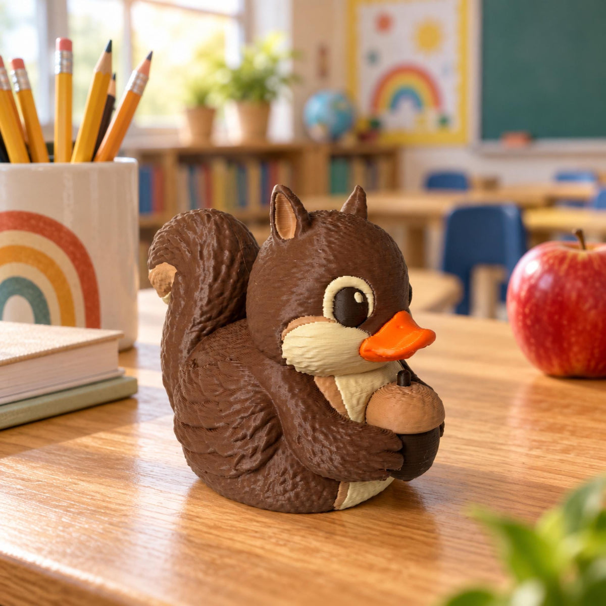 Squirrel Duck Gift – Woodland Ornament for 4x4 and Cruise Ducking