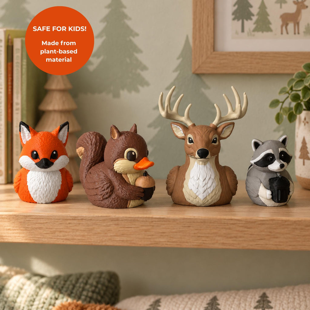 Squirrel Duck Gift – Woodland Ornament for 4x4 and Cruise Ducking