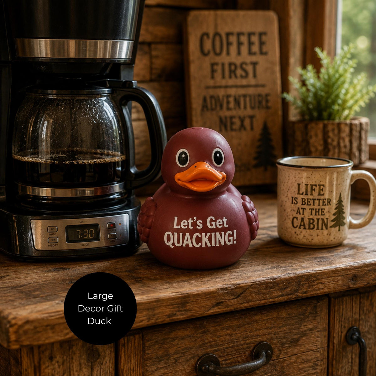 4x4 Ducking Gift – Set of 12 Custom 3d Printed Little Ducks with Travel Bag