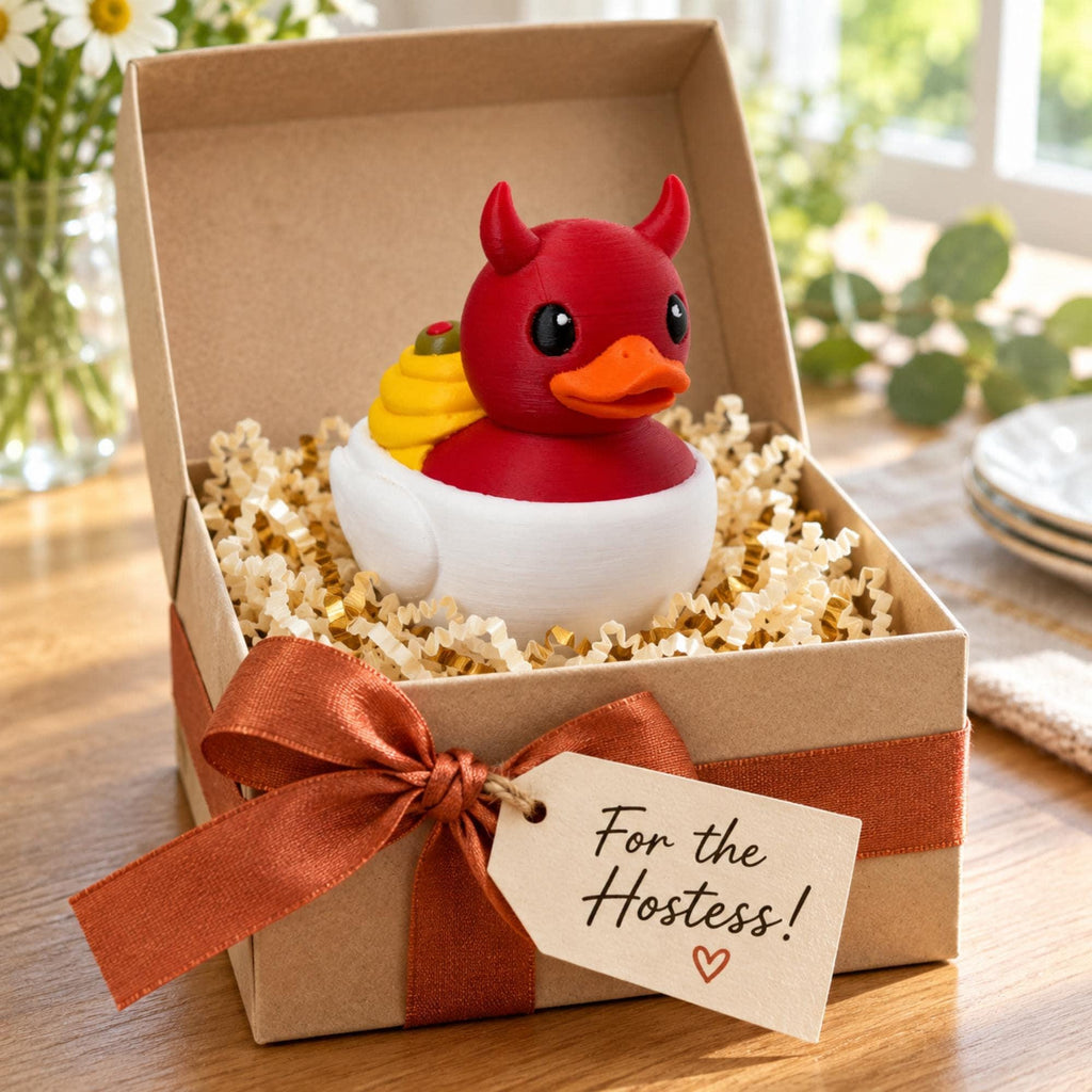 Dashboard Duck Decoration – Funny Deviled Egg Design Novelty Gift