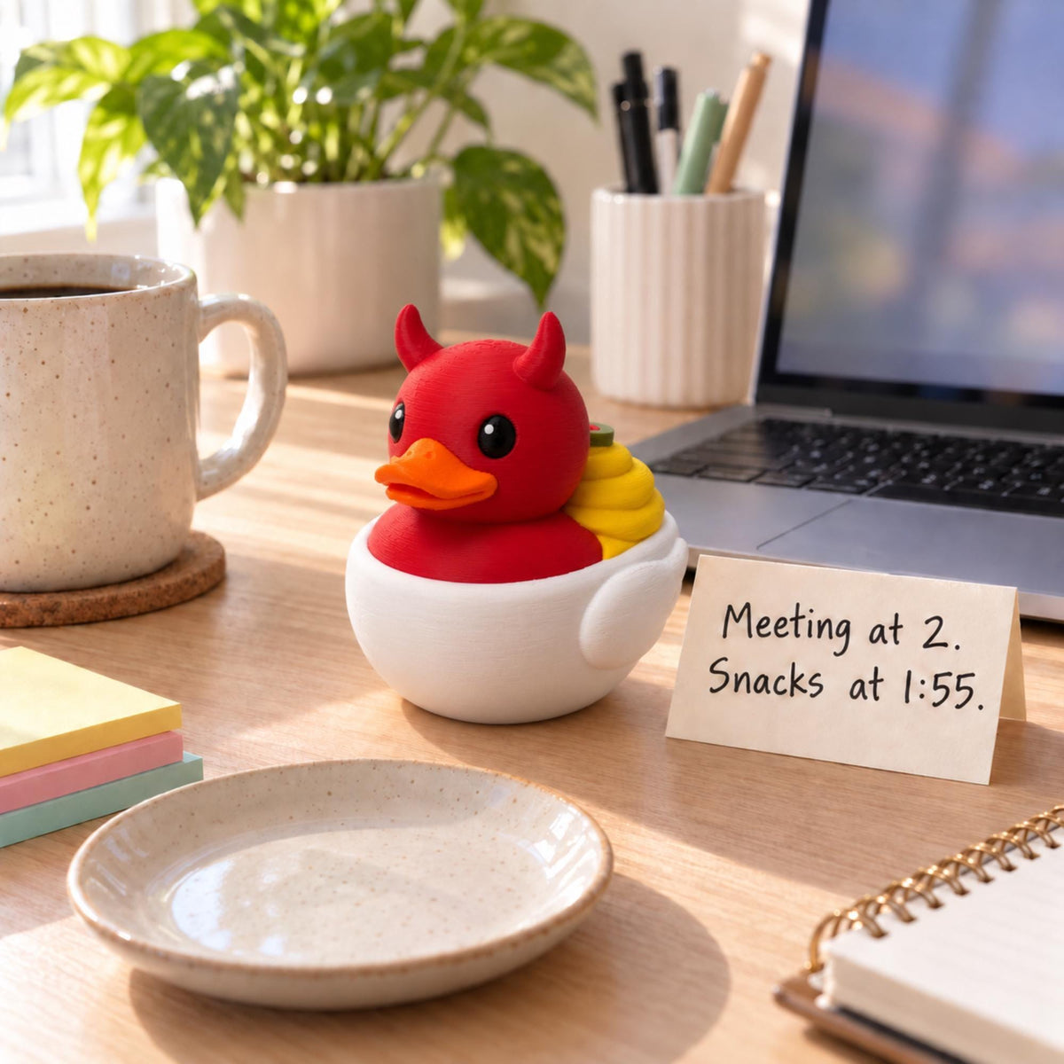 Thanksgiving Duck Decoration – Three-Piece Duck Harvest Table Decor