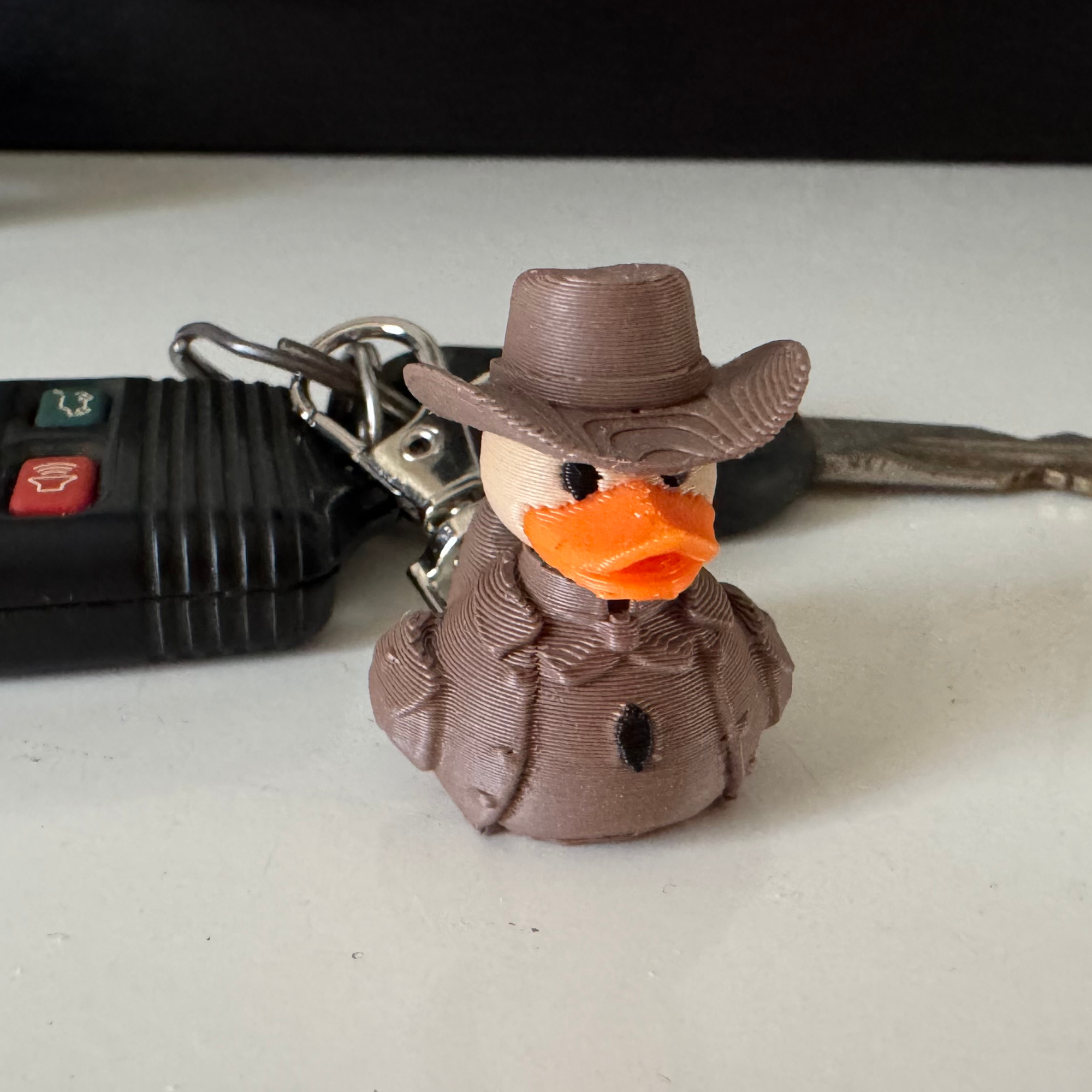Mini Duck Keychain | Cute Bag Charm, Backpack Zipper Pull, Cruise Souvenir & Ducking Gift