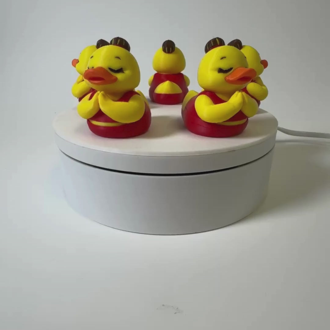 Yoga Duck | Fitness Gift, Zen Desk Buddy, Dashboard Decoration & 4x4 Ducking Accessory