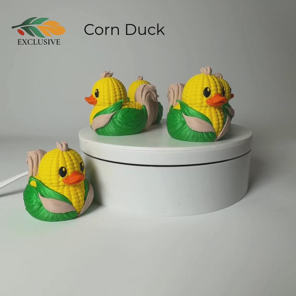 Ducking Corn Duck – Cornthemed Farm Dashboard Gift for Nebraska