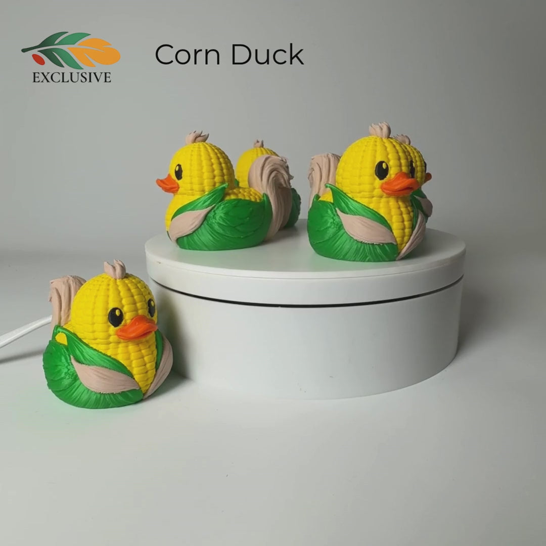 Ducking Corn Duck – Cornthemed Farm Dashboard Gift for Nebraska