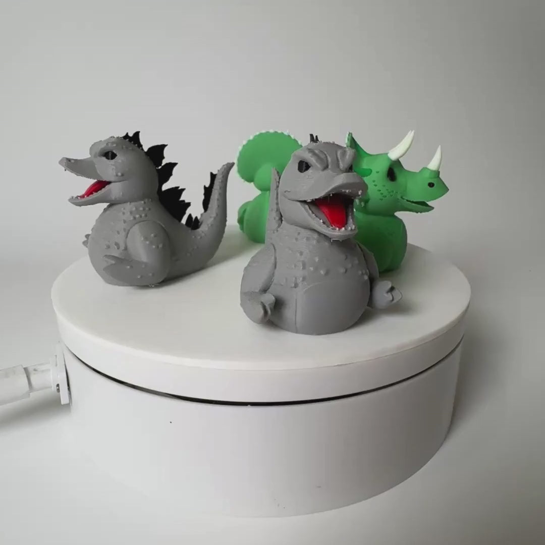 Godzilla Dashboard Duck — 4x4 Kaiju Collectible & Sensory Fidget Toy