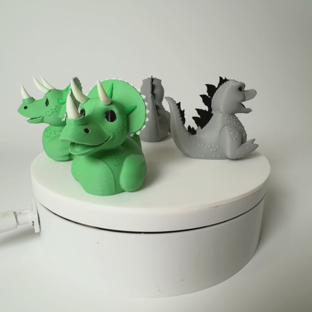 Triceratops Cruise Duck — Dinosaur 4x4 Collectible & Sensory Fidget Toy