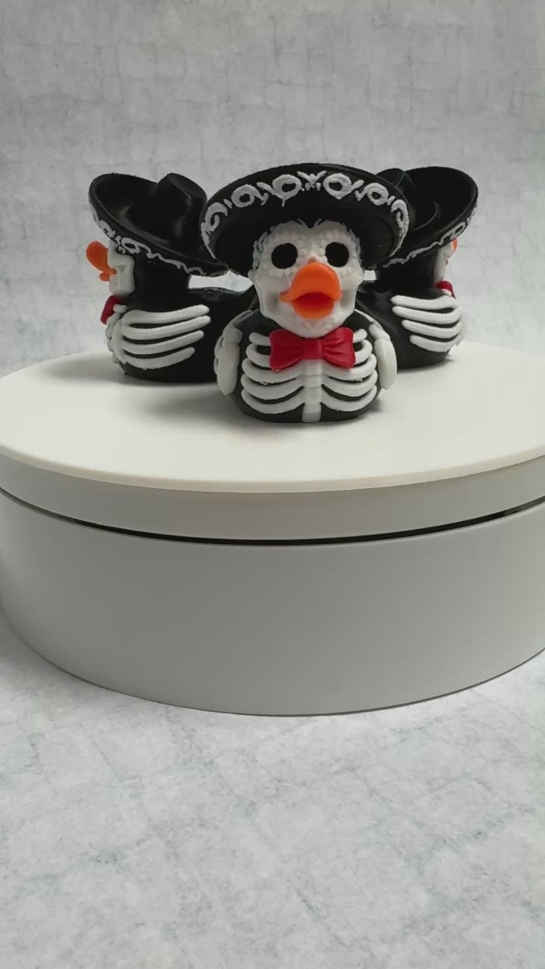 Skeleton Mariachi Duck | Día de los Muertos Collectible, Dashboard Decoration & 4x4 Ducking Gift