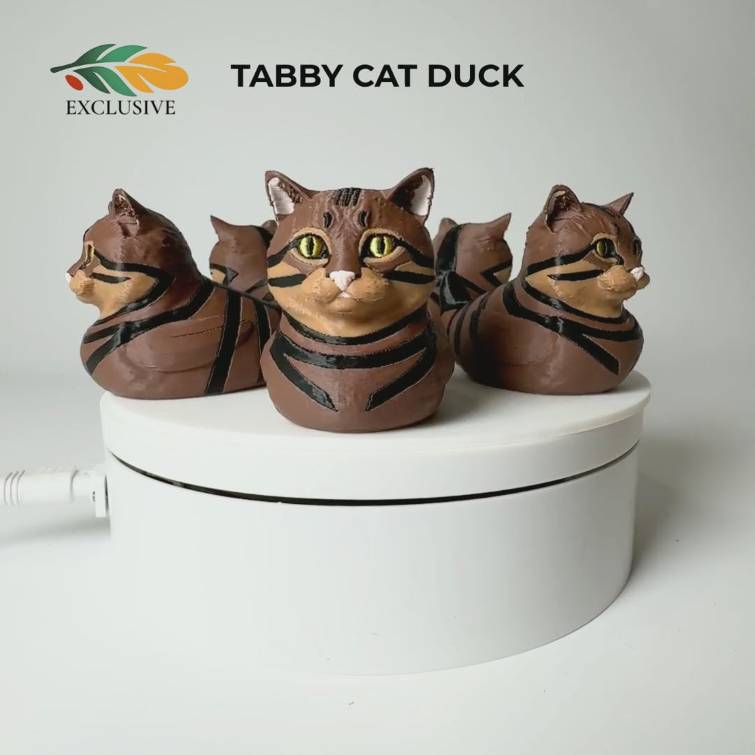 Tabby Cat Duck – Ducking Duck Dashboard Novelty Gift for 4x4 Owners