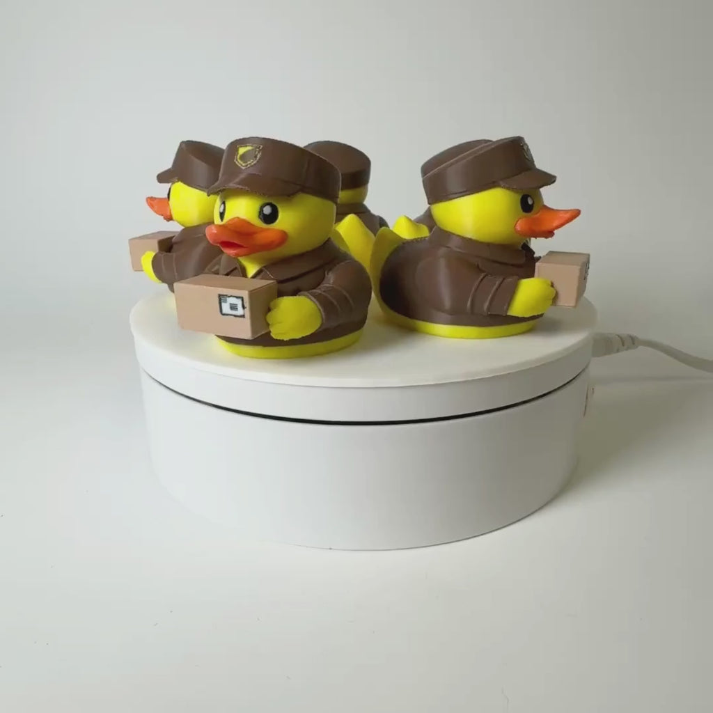 Delivery Driver Duck | 4x4 Ducking & Cruise Hide & Seek Gift, Dashboard Buddy & Funny Driver Gift