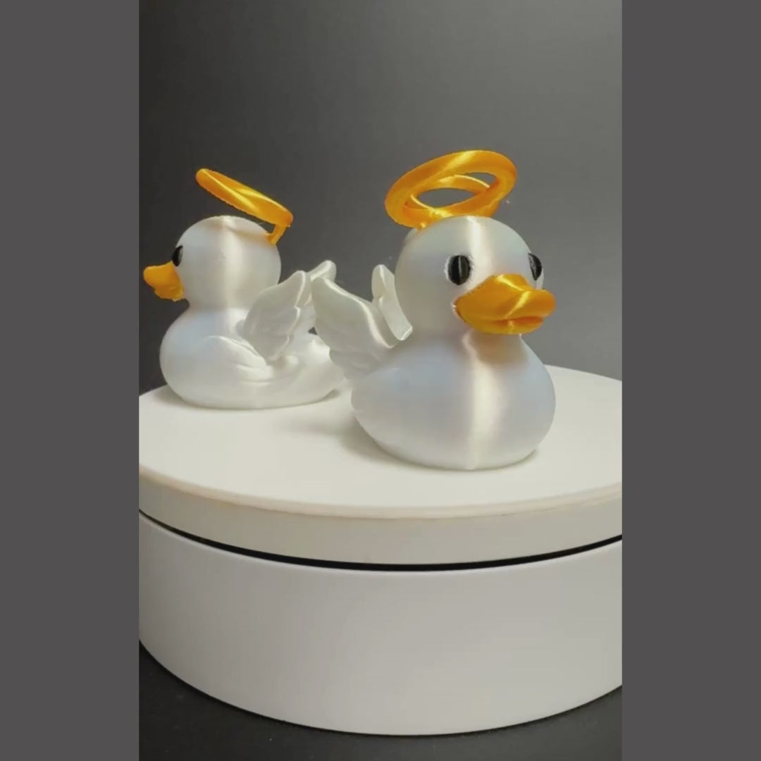 Guardian Angel Duck - Car Dashboard Driver Protection Gift Keepsake Memorial