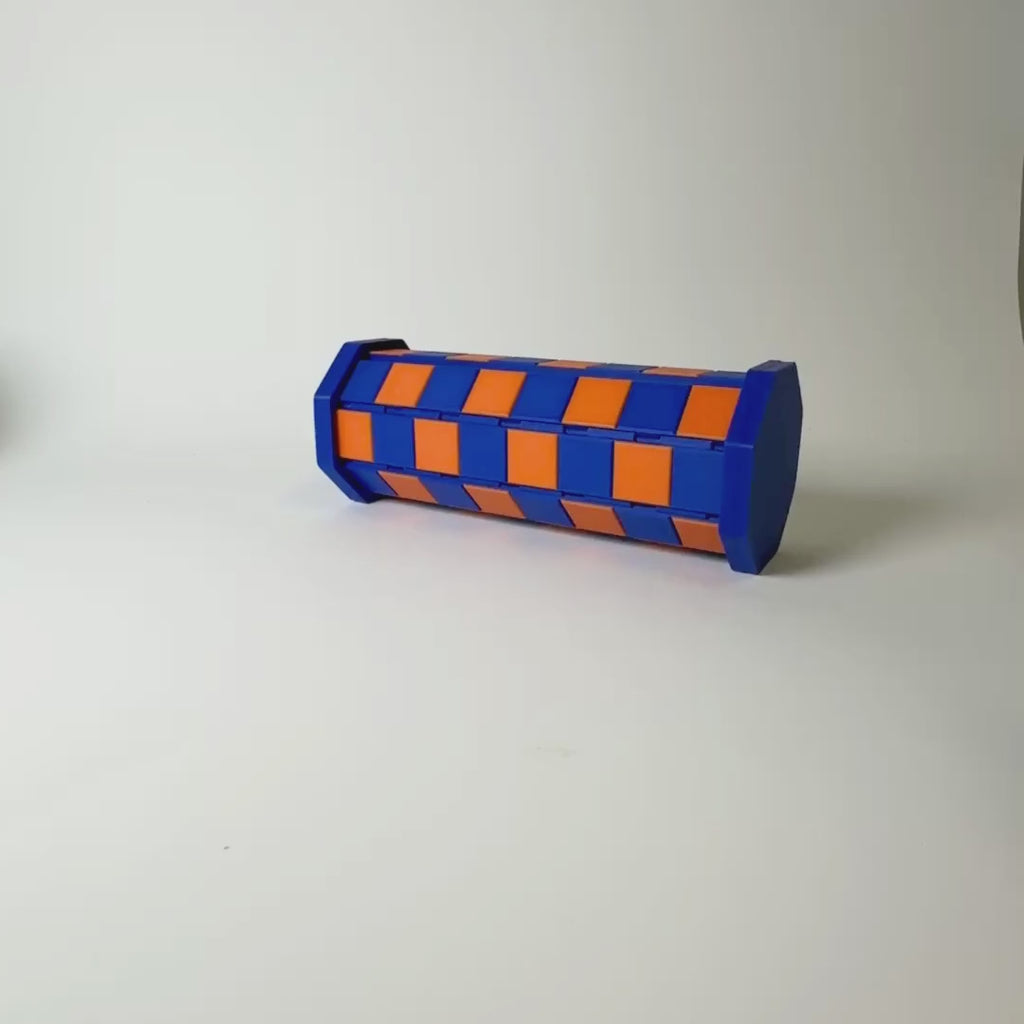 Portable Travel Chess & Checkers Set | Roll-Up Board for Flights, Road Trips & Camping