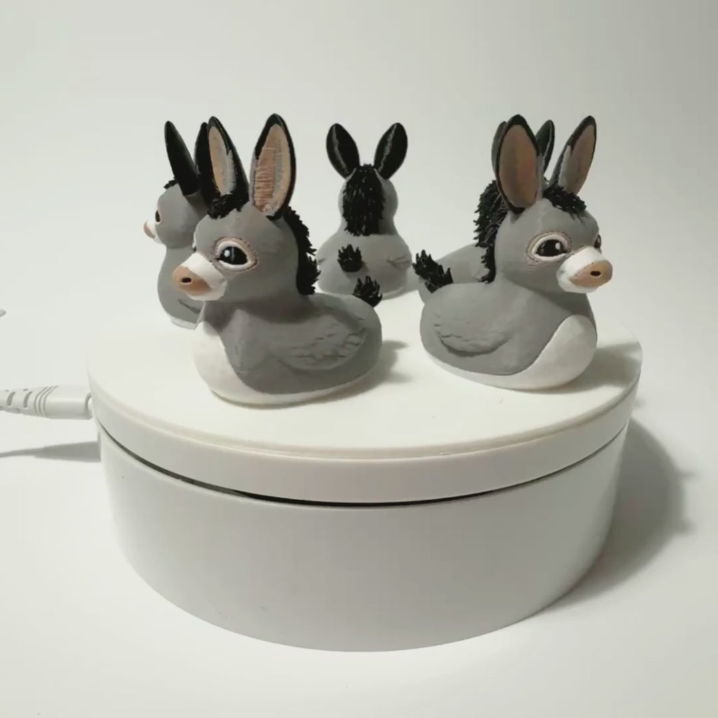 Miniature Donkey Duck | 4x4 Ducking & Cruise Hide & Seek Gift, Dashboard Decoration & Country Decor